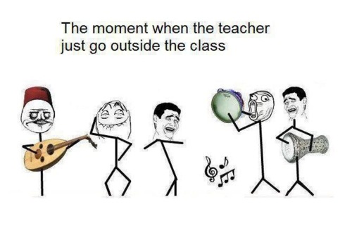 Teacher Leaves Chaos