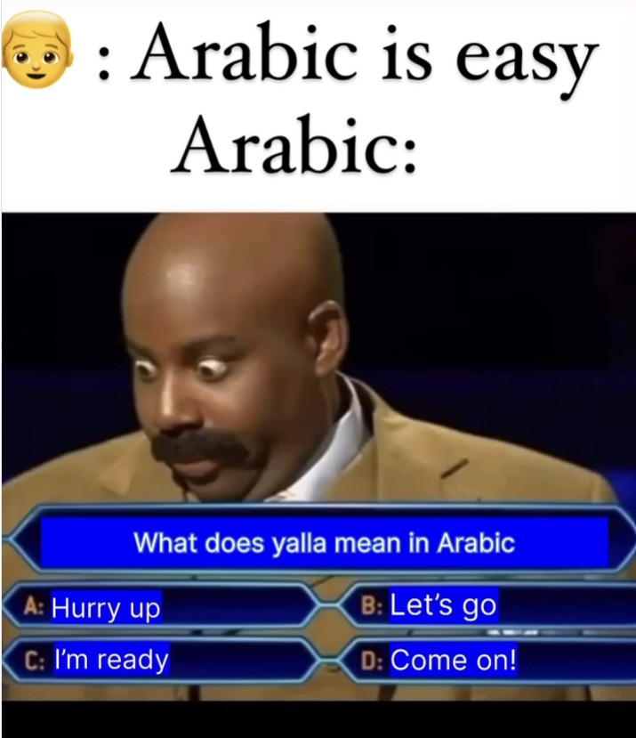 Arabic is not so easy!