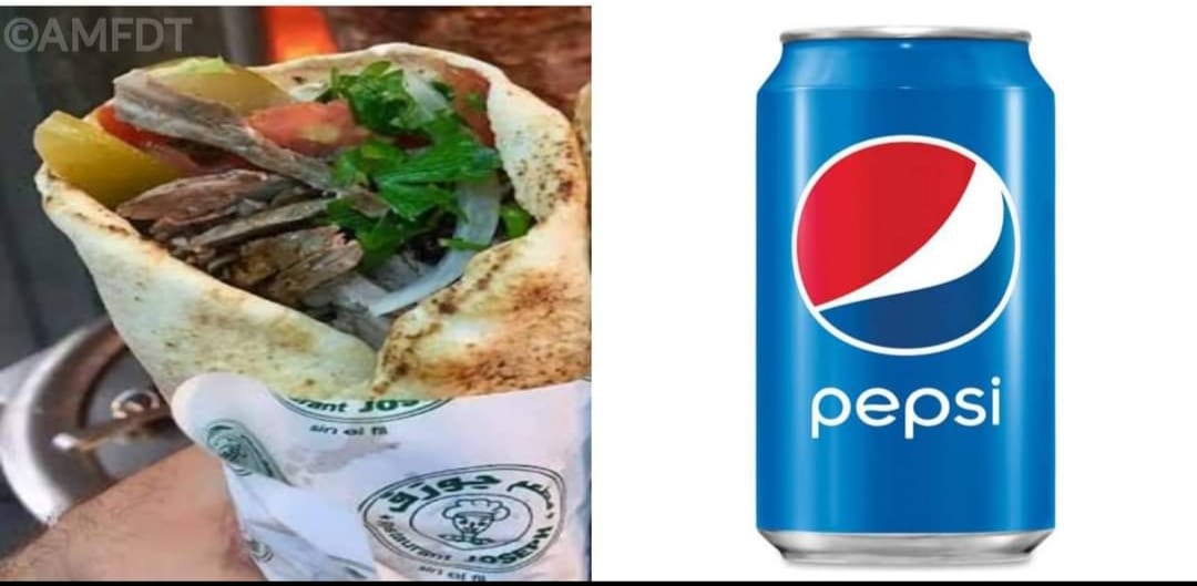 Shawarma & Pepsi Combo